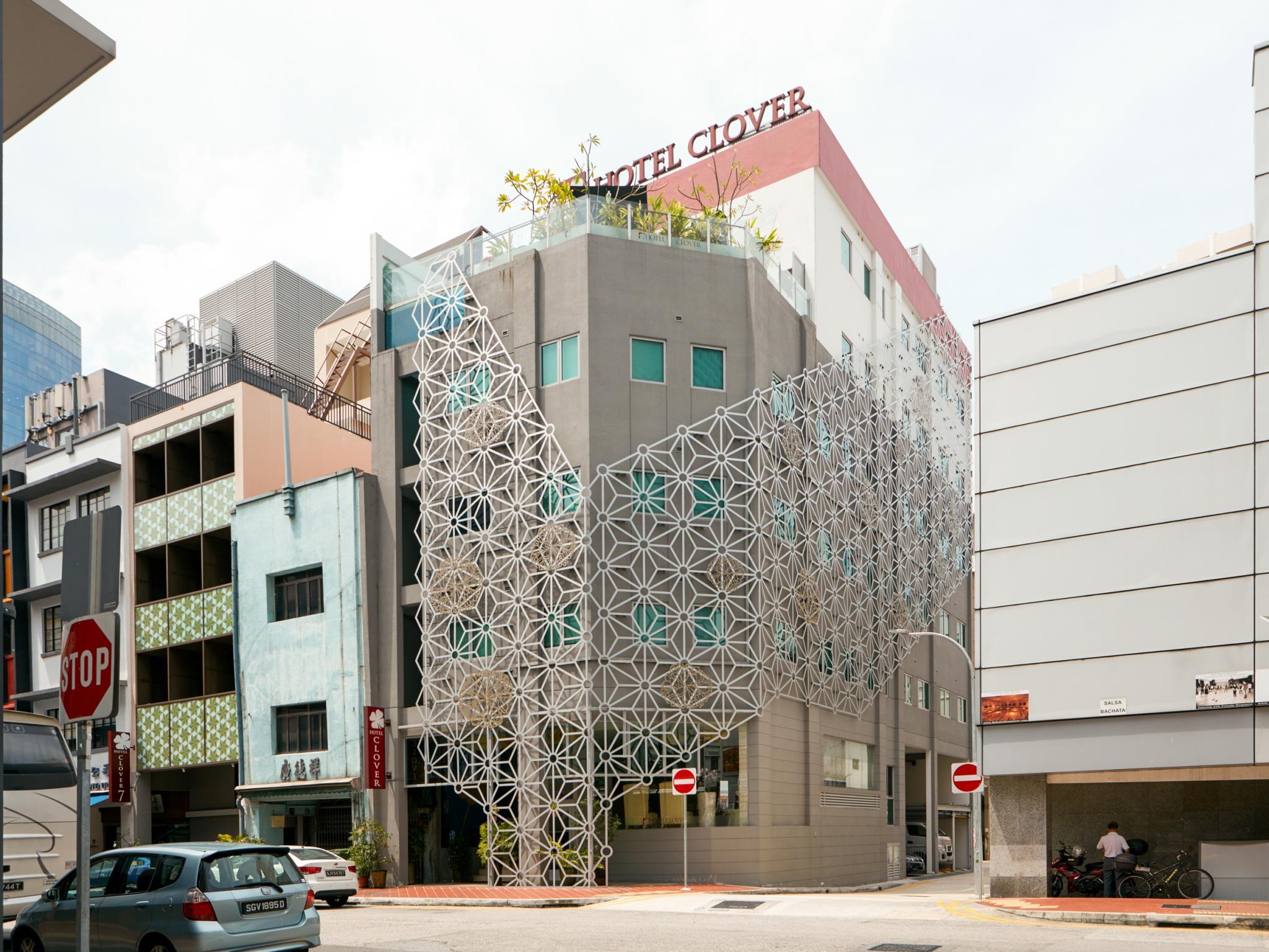 Hotel Clover 5 Hongkong Street Singapore Exteriör bild