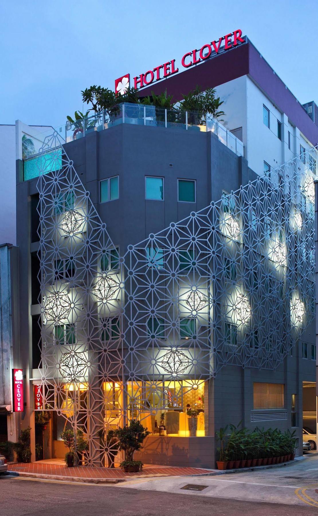 Hotel Clover 5 Hongkong Street Singapore Exteriör bild